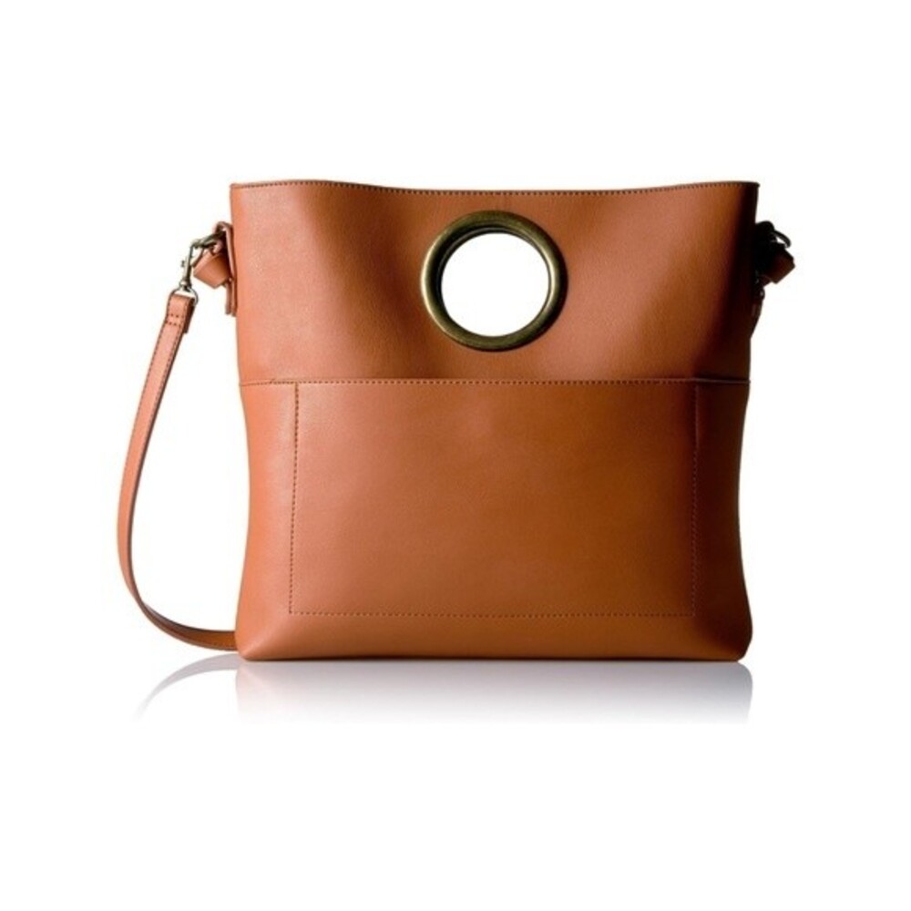 Amazon Brown Crossbody Bag with Modern Design